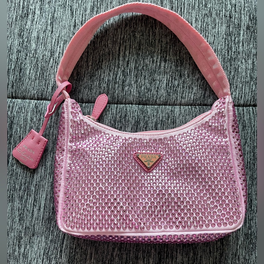 Pink Prada purse